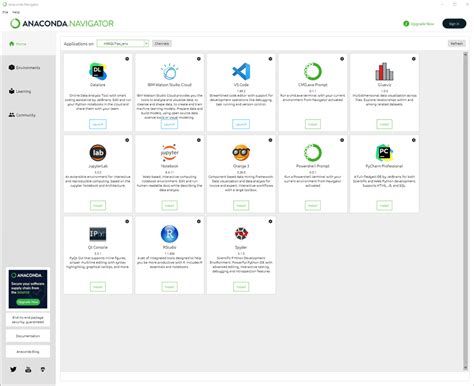 Anaconda Installers and Packages.